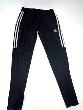 adidas Women’s Tiro 17 Climacool Tapered Track Pants Black Small
